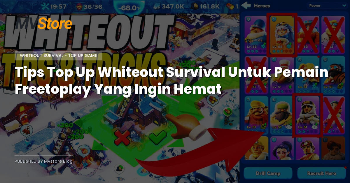 Tips Top Up Whiteout Survival Untuk Pemain Freetoplay Yang Ingin Hemat