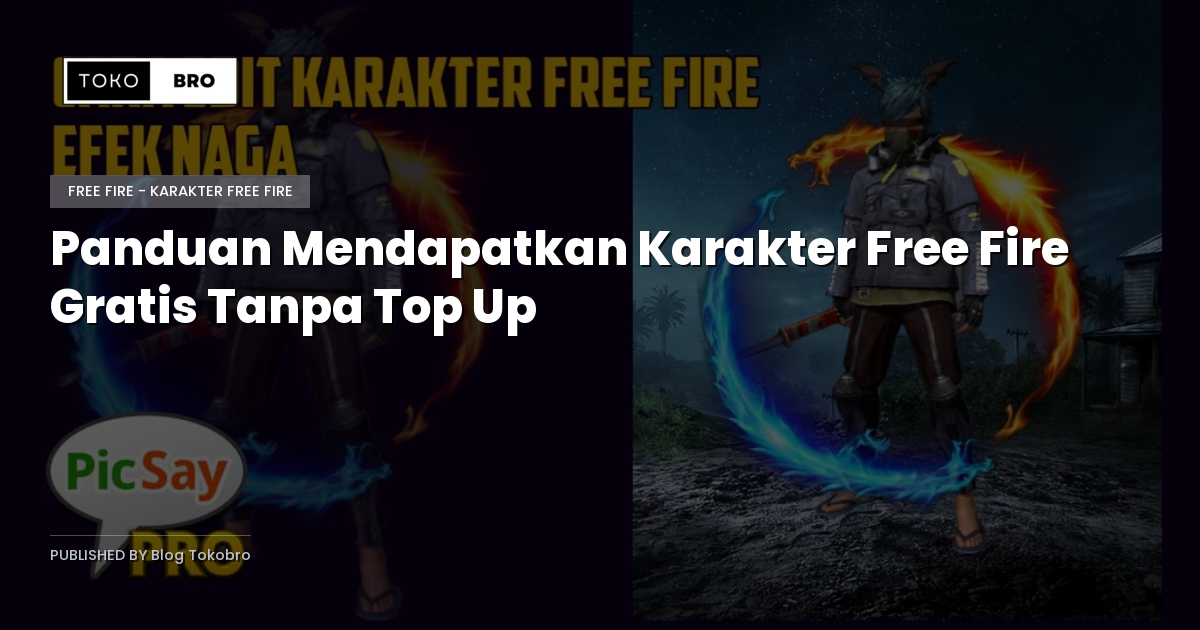 Panduan Mendapatkan Karakter Free Fire Gratis Tanpa Top Up