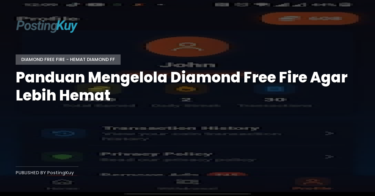 Panduan Mengelola Diamond Free Fire Agar Lebih Hemat