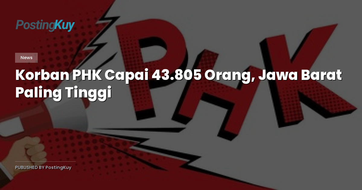 Korban PHK Capai 43.805 Orang, Jawa Barat Paling Tinggi