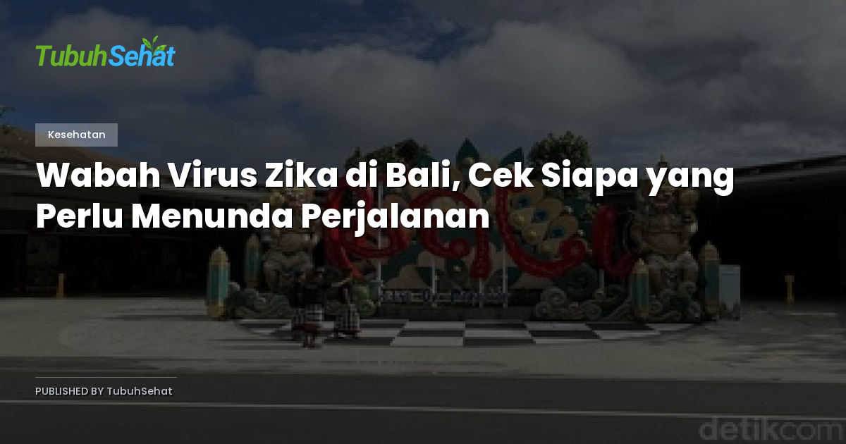 Wabah Virus Zika di Bali, Cek Siapa yang Perlu Menunda Perjalanan
