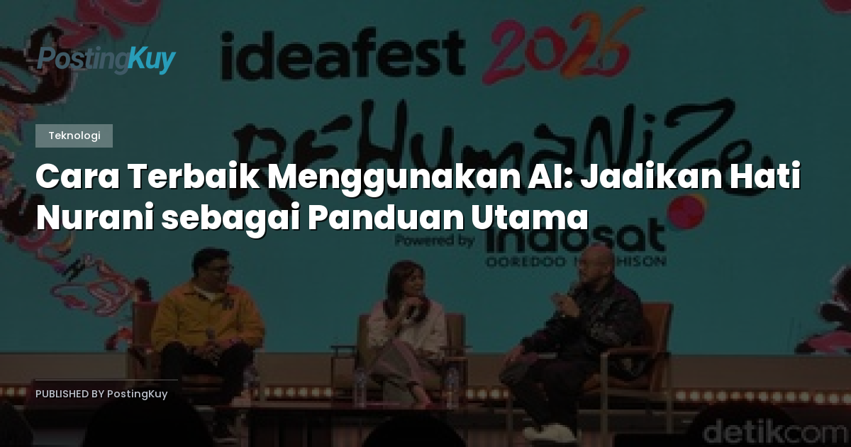 Cara Terbaik Menggunakan AI: Jadikan Hati Nurani sebagai Panduan Utama