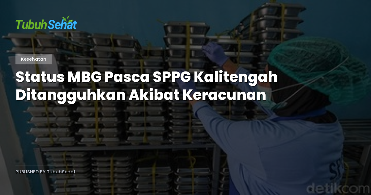 Status MBG Pasca SPPG Kalitengah Ditangguhkan Akibat Keracunan