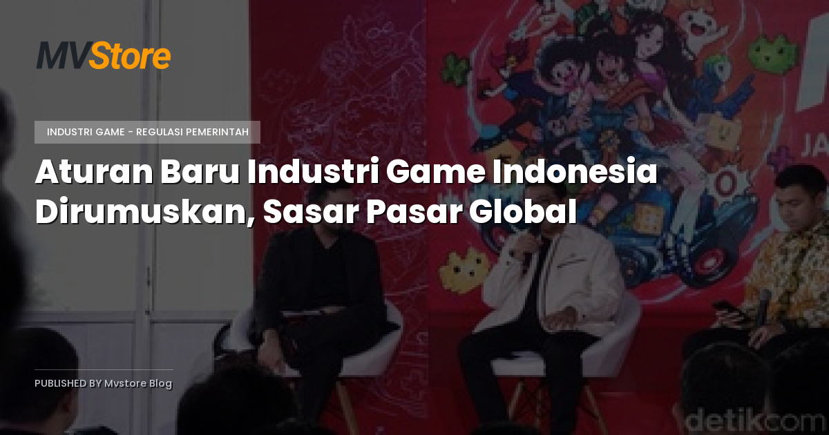 Aturan Baru Industri Game Indonesia Dirumuskan, Sasar Pasar Global