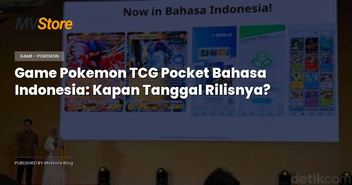 Game Pokemon TCG Pocket Bahasa Indonesia: Kapan Tanggal Rilisnya?