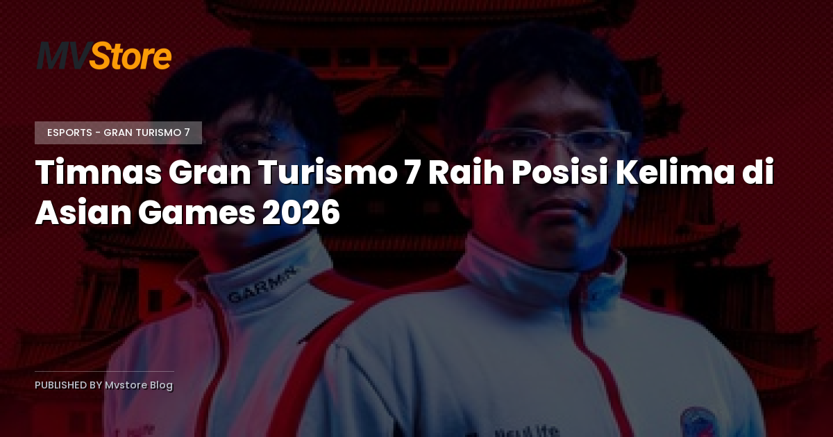 Timnas Gran Turismo 7 Raih Posisi Kelima di Asian Games 2026