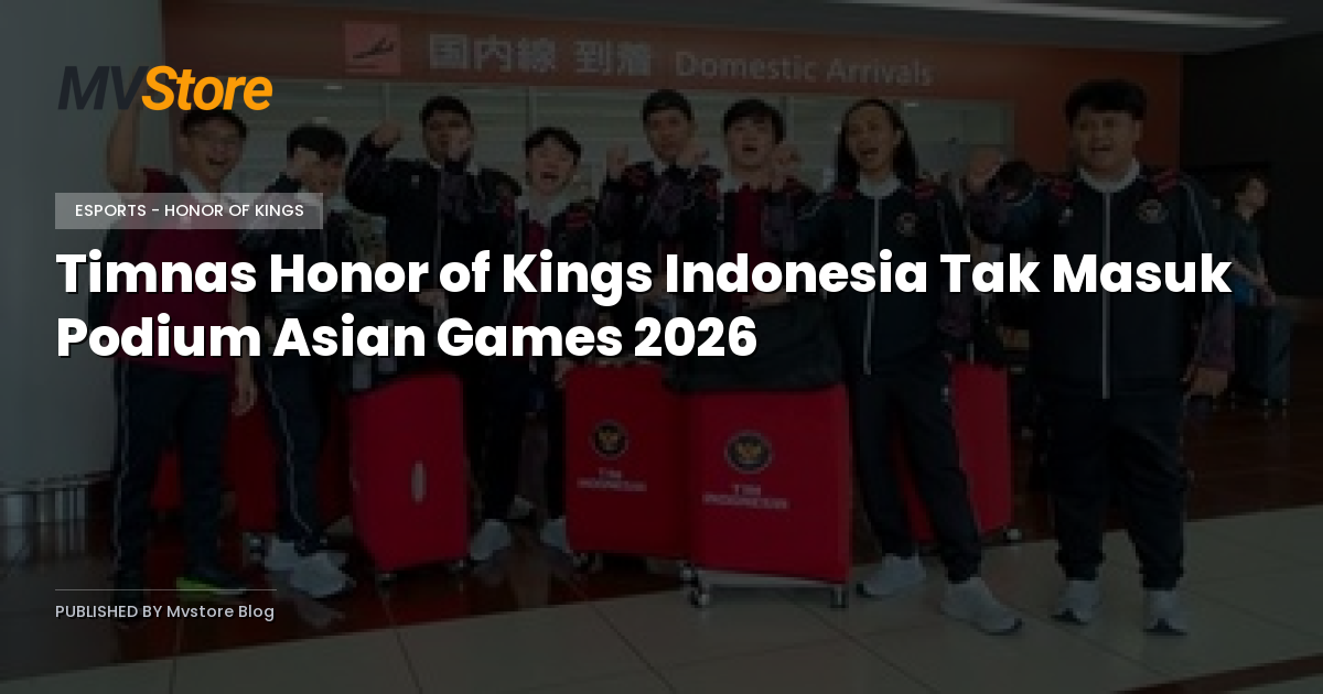 Timnas Honor of Kings Indonesia Tak Masuk Podium Asian Games 2026