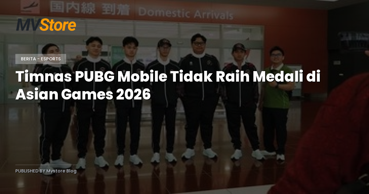 Timnas PUBG Mobile Tidak Raih Medali di Asian Games 2026