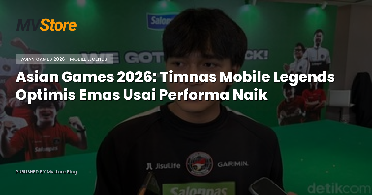 Asian Games 2026: Timnas Mobile Legends Optimis Emas Usai Performa Naik
