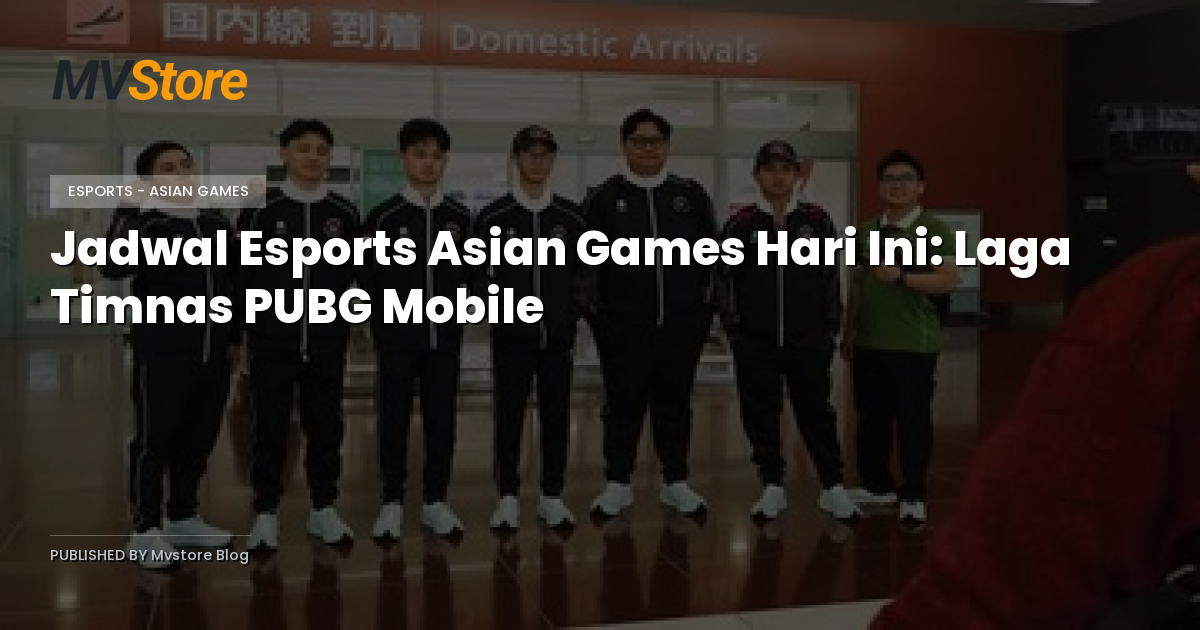 Jadwal Esports Asian Games Hari Ini: Laga Timnas PUBG Mobile