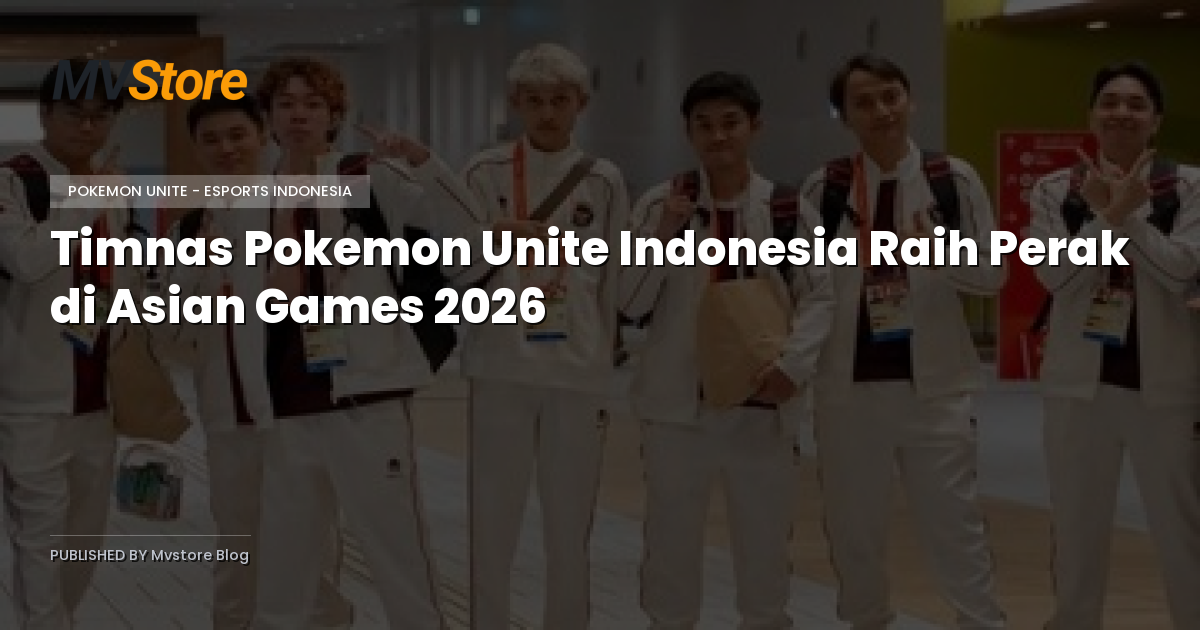 Timnas Pokemon Unite Indonesia Raih Perak di Asian Games 2026