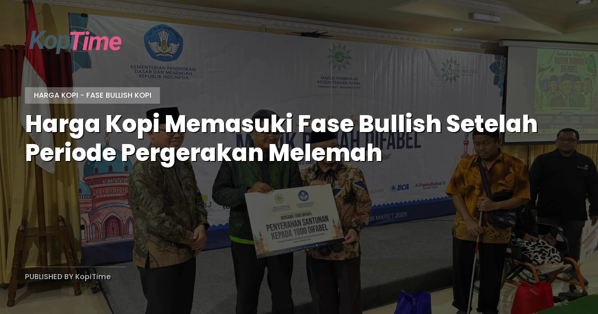 Harga Kopi Memasuki Fase Bullish Setelah Periode Pergerakan Melemah