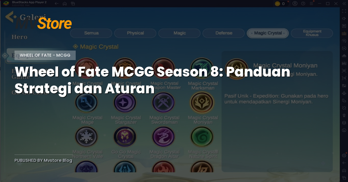 Wheel of Fate MCGG Season 8: Panduan Strategi dan Aturan