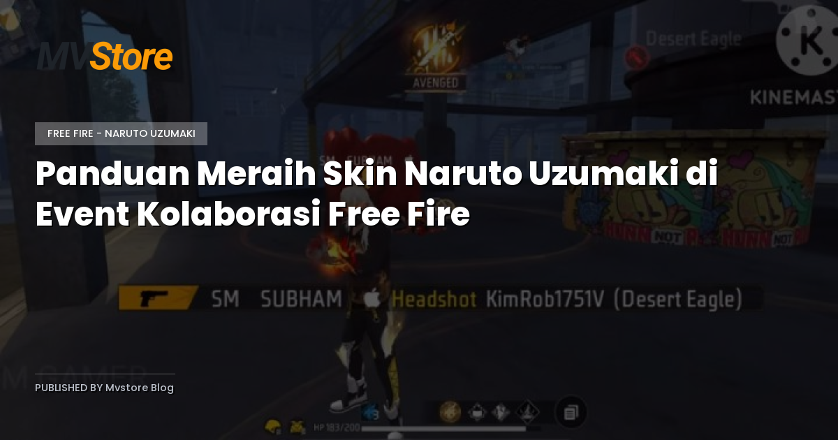 Panduan Meraih Skin Naruto Uzumaki di Event Kolaborasi Free Fire