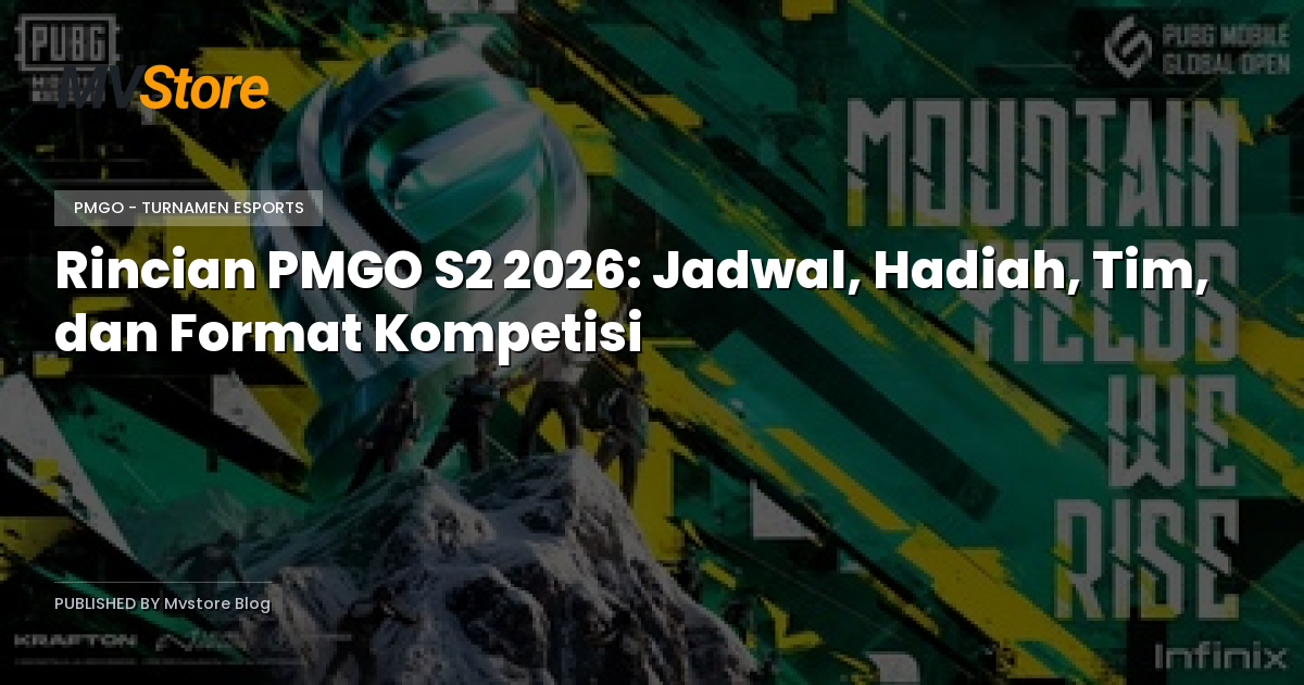 Rincian PMGO S2 2026: Jadwal, Hadiah, Tim, dan Format Kompetisi