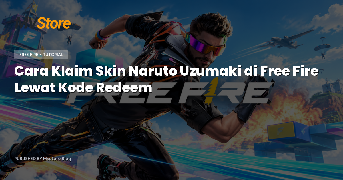 Cara Klaim Skin Naruto Uzumaki di Free Fire Lewat Kode Redeem
