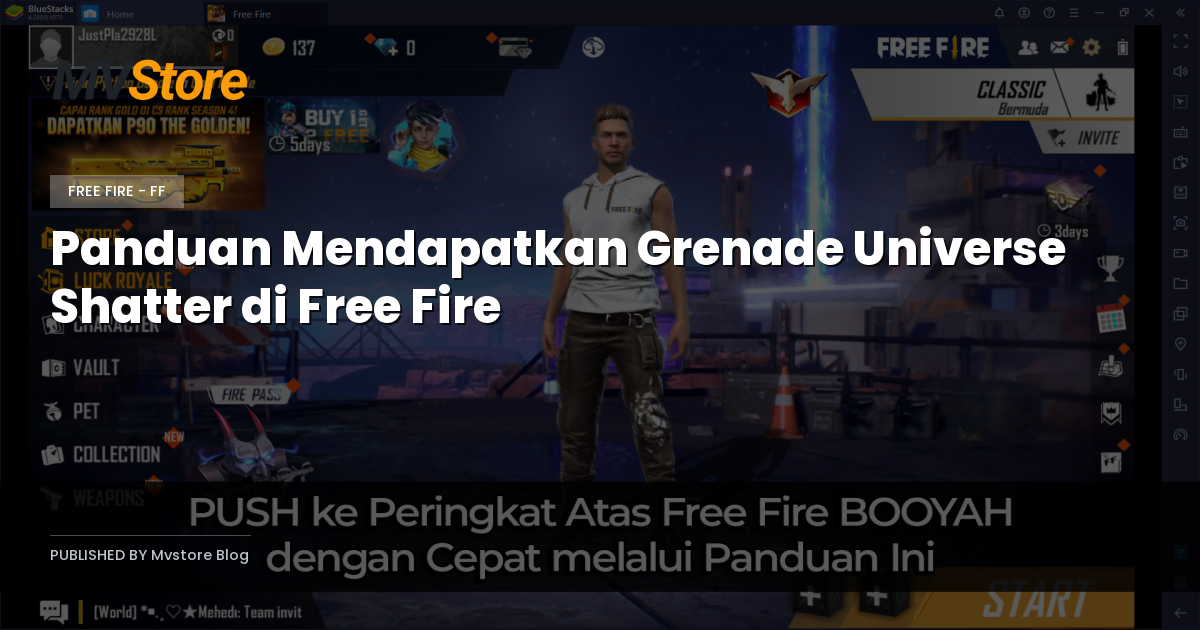 Panduan Mendapatkan Grenade Universe Shatter di Free Fire