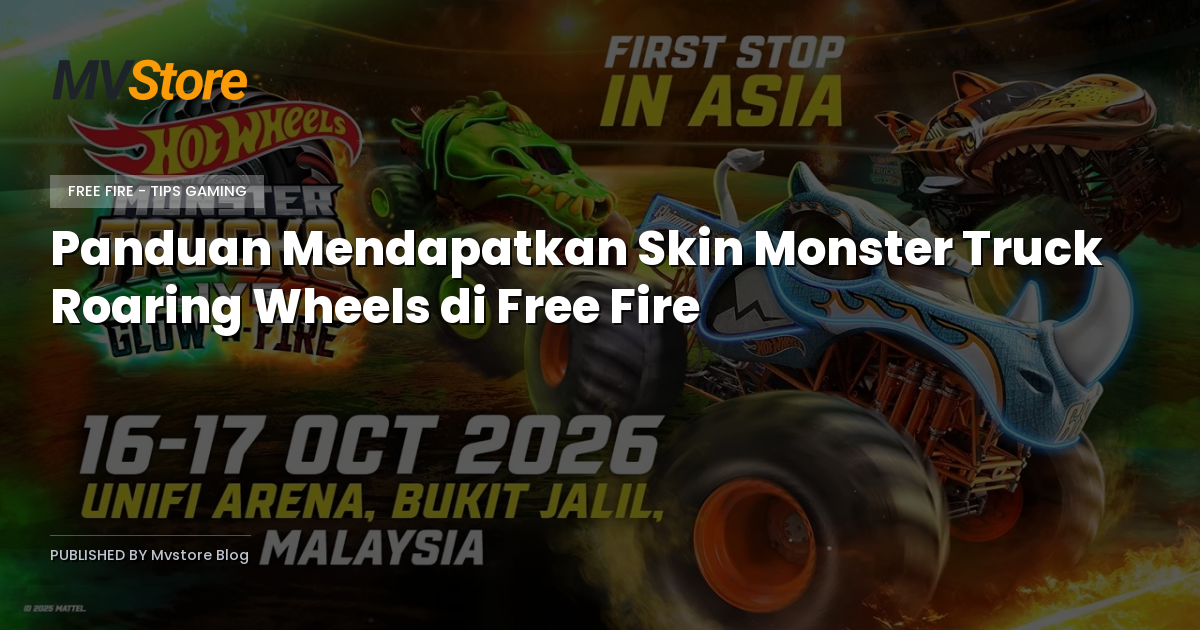 Panduan Mendapatkan Skin Monster Truck Roaring Wheels di Free Fire