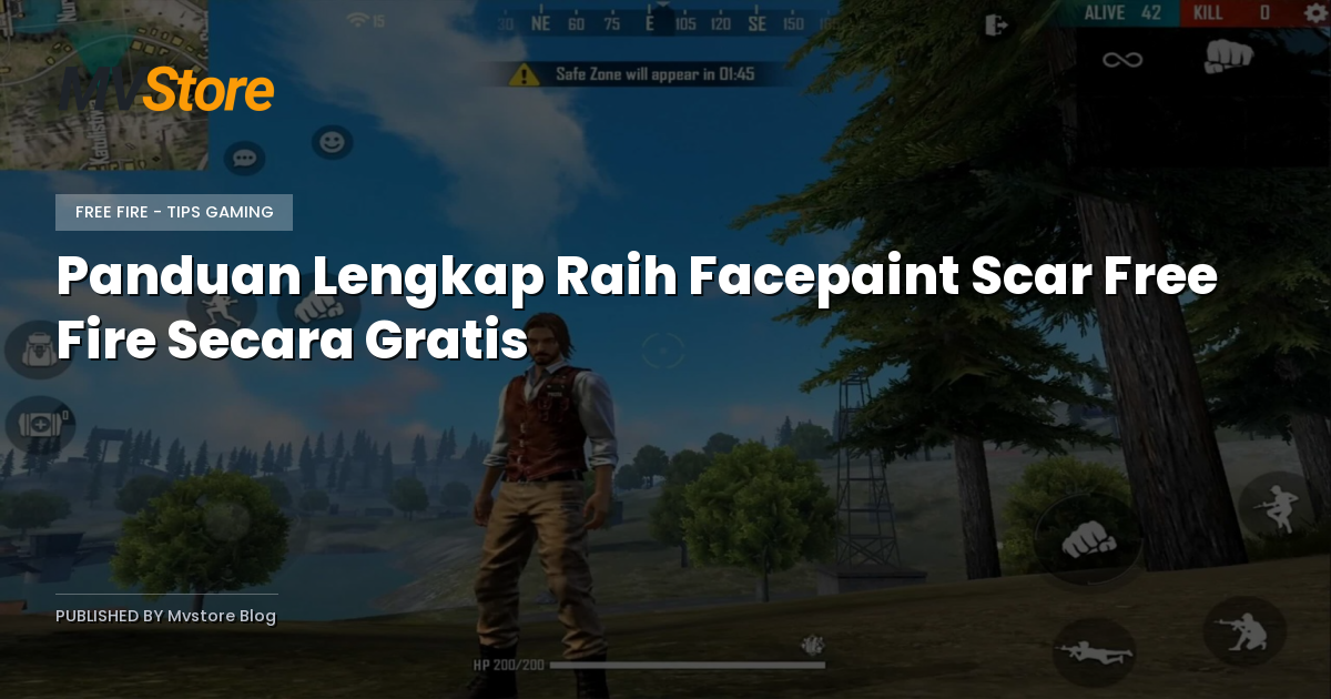 Panduan Lengkap Raih Facepaint Scar Free Fire Secara Gratis