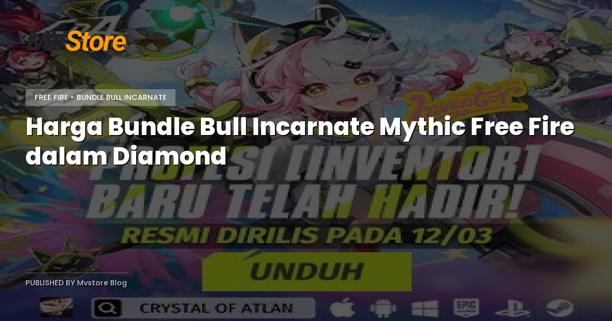 Harga Bundle Bull Incarnate Mythic Free Fire dalam Diamond
