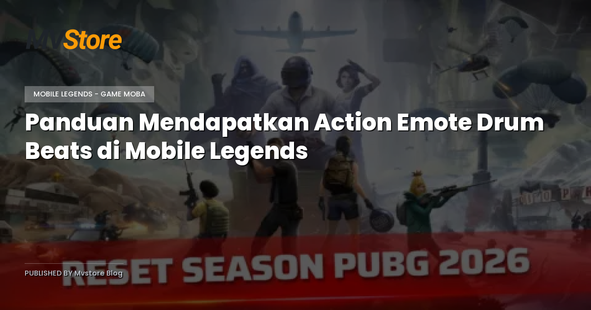 Panduan Mendapatkan Action Emote Drum Beats di Mobile Legends