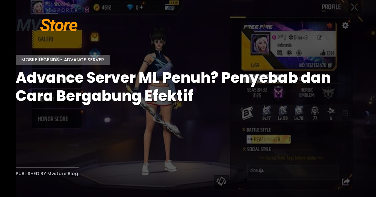 Advance Server ML Penuh? Penyebab dan Cara Bergabung Efektif