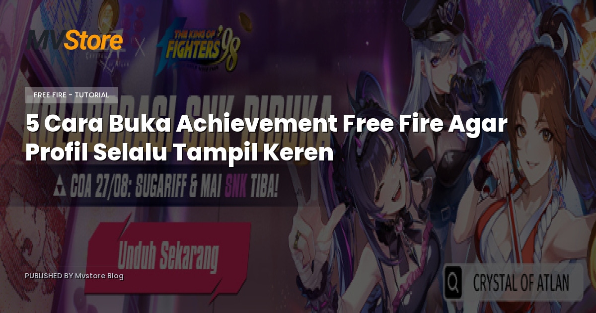 5 Cara Buka Achievement Free Fire Agar Profil Selalu Tampil Keren