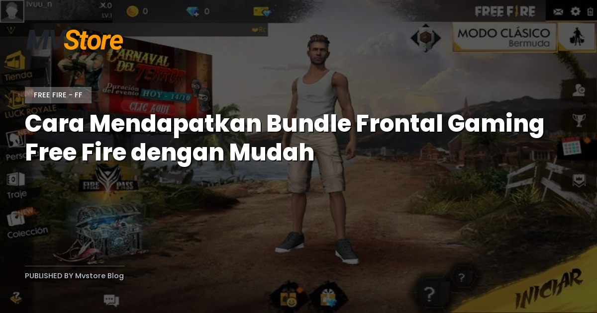Cara Mendapatkan Bundle Frontal Gaming Free Fire dengan Mudah