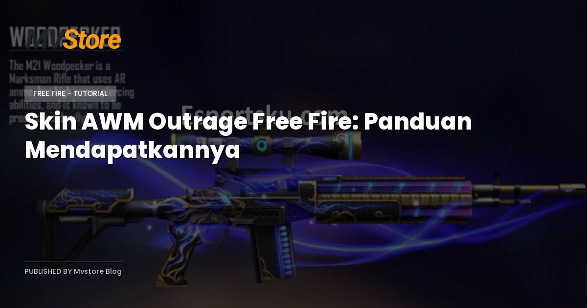 Skin AWM Outrage Free Fire: Panduan Mendapatkannya