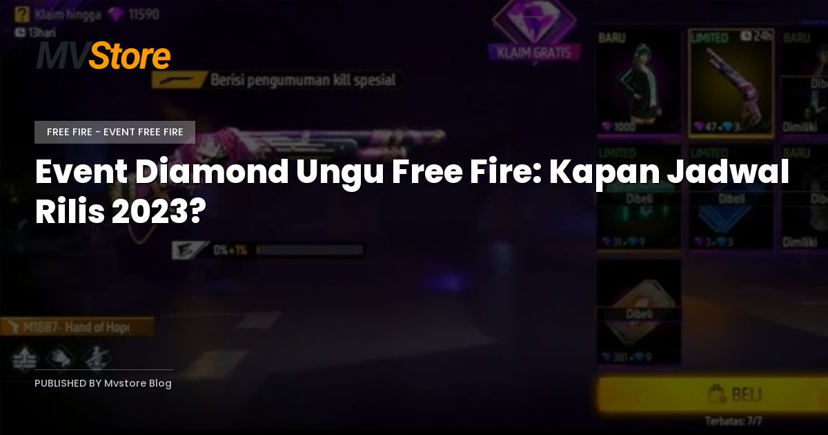 Event Diamond Ungu Free Fire: Kapan Jadwal Rilis 2023?