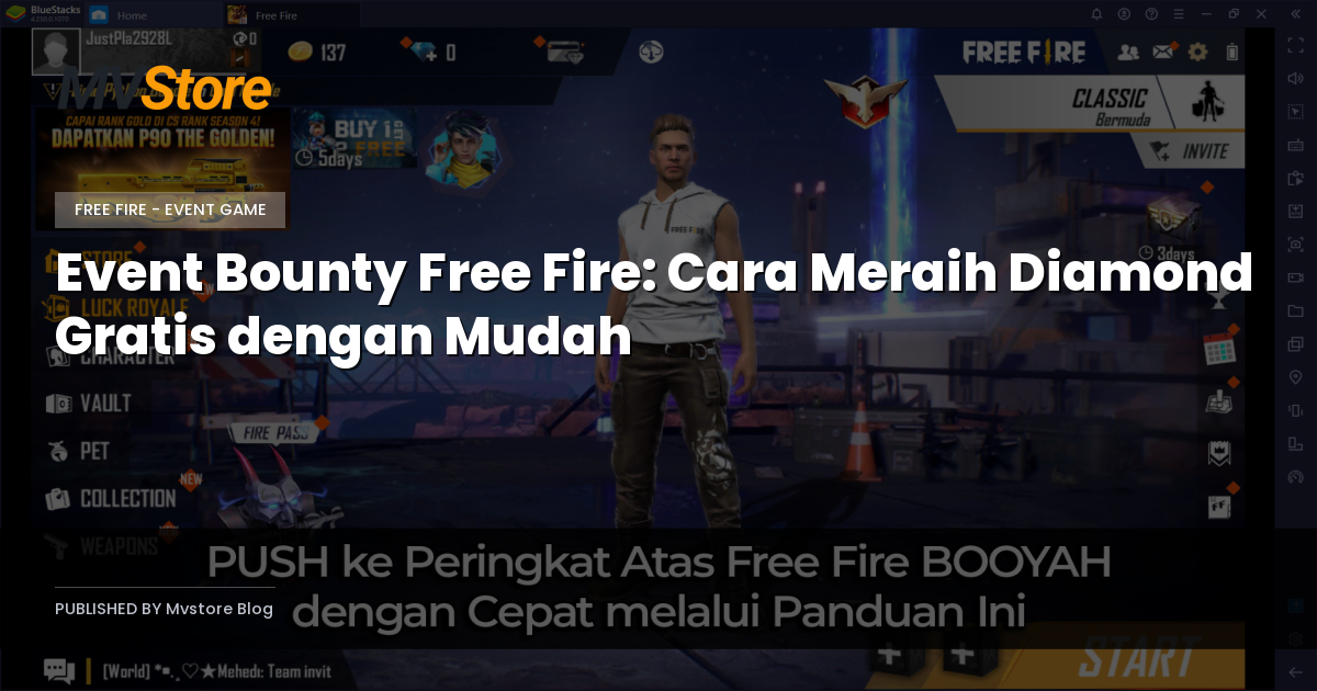 Event Bounty Free Fire: Cara Meraih Diamond Gratis dengan Mudah