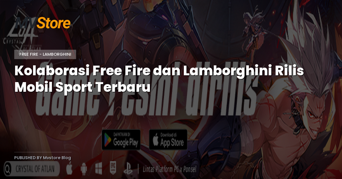 Kolaborasi Free Fire dan Lamborghini Rilis Mobil Sport Terbaru