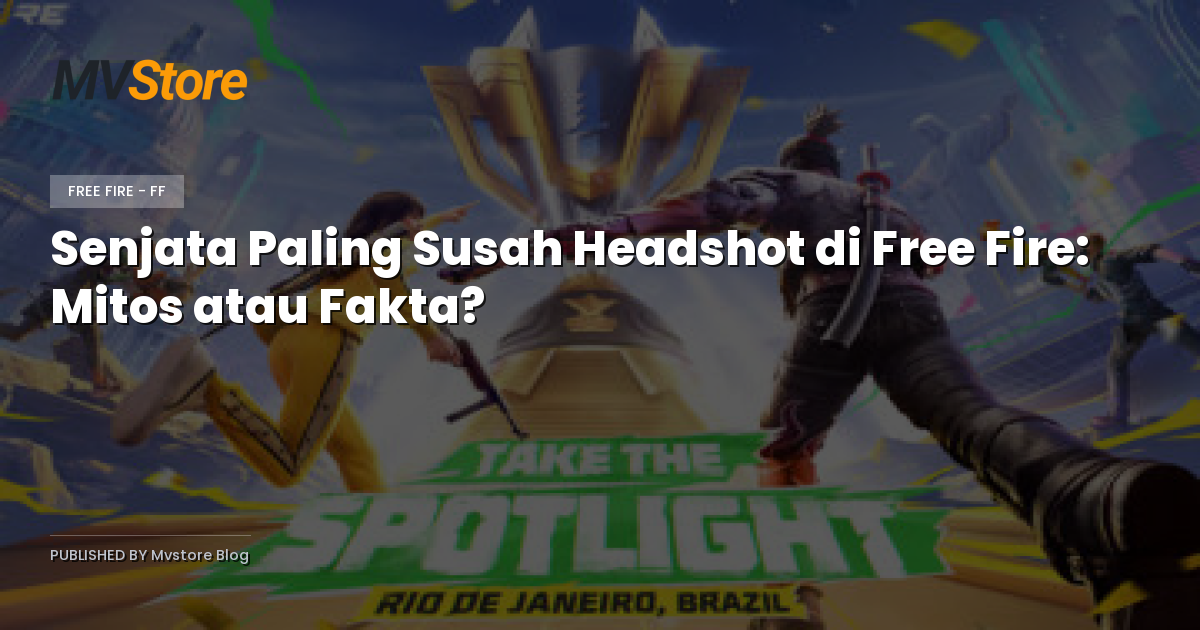 Senjata Paling Susah Headshot di Free Fire: Mitos atau Fakta?