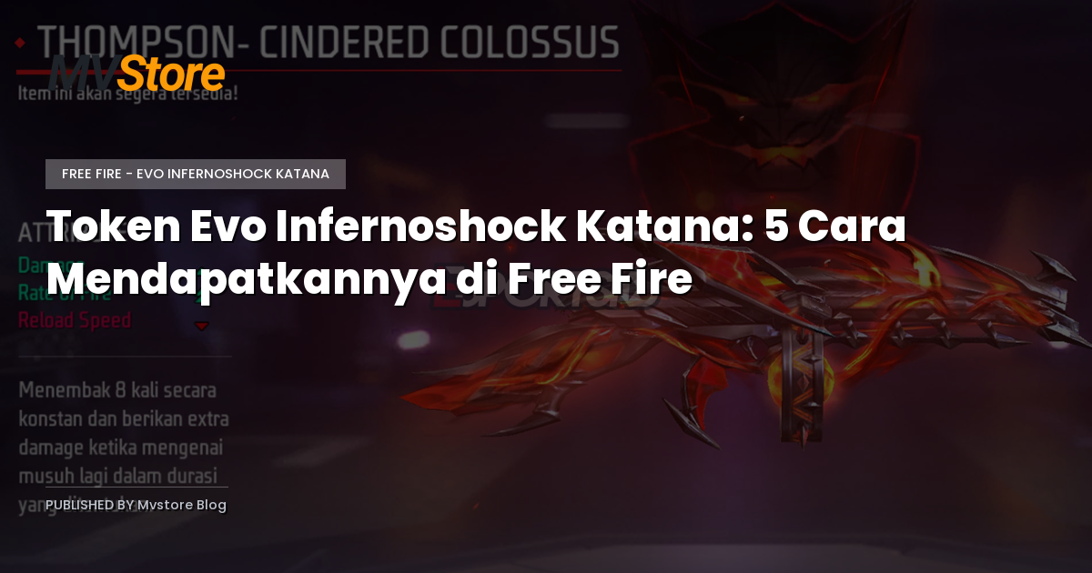 Token Evo Infernoshock Katana: 5 Cara Mendapatkannya di Free Fire