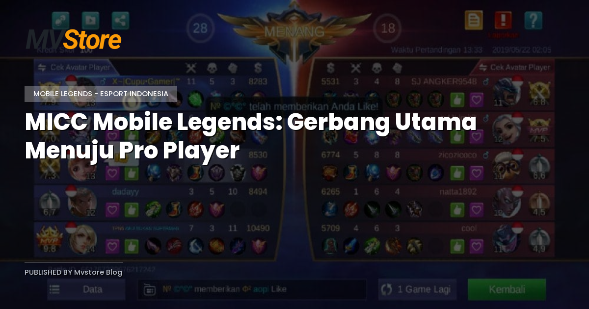 MICC Mobile Legends: Gerbang Utama Menuju Pro Player