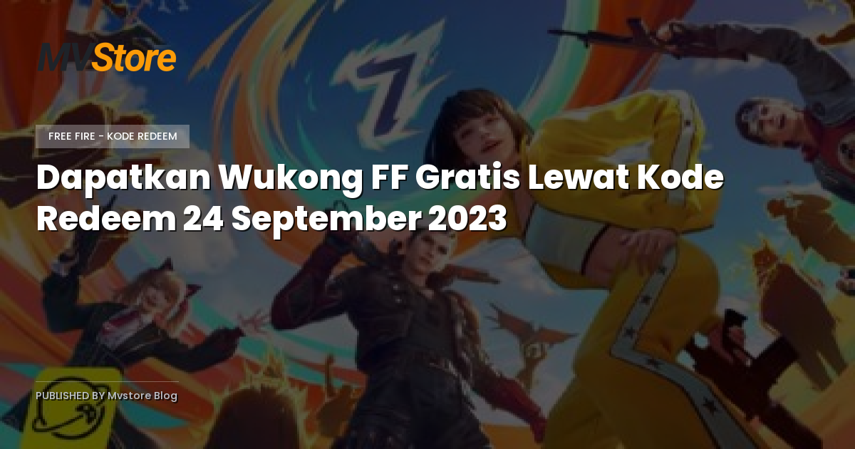 Dapatkan Wukong FF Gratis Lewat Kode Redeem 24 September 2023