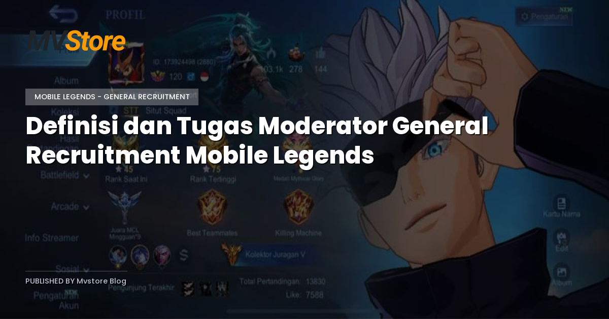 Definisi dan Tugas Moderator General Recruitment Mobile Legends
