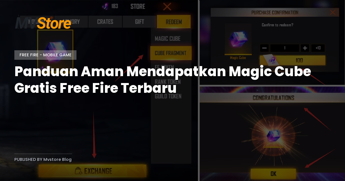 Panduan Aman Mendapatkan Magic Cube Gratis Free Fire Terbaru