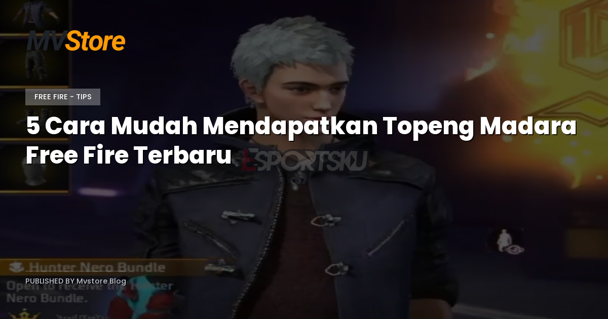 5 Cara Mudah Mendapatkan Topeng Madara Free Fire Terbaru