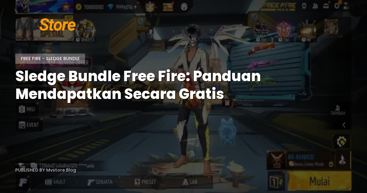 Sledge Bundle Free Fire: Panduan Mendapatkan Secara Gratis