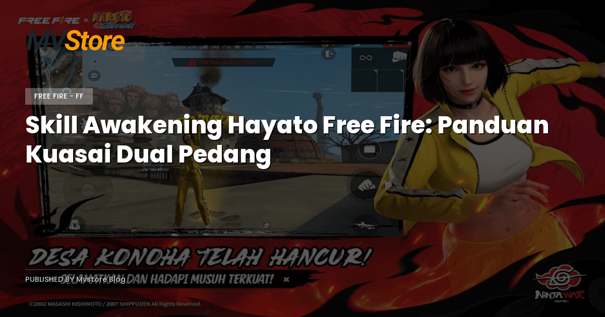 Skill Awakening Hayato Free Fire: Panduan Kuasai Dual Pedang