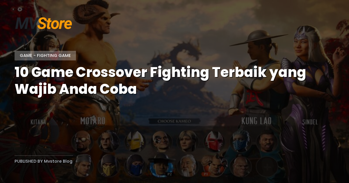 10 Game Crossover Fighting Terbaik yang Wajib Anda Coba