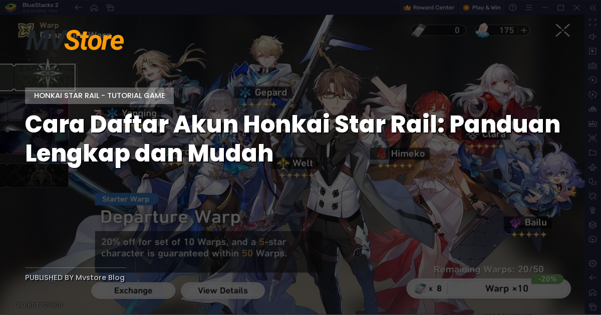 Cara Daftar Akun Honkai Star Rail: Panduan Lengkap dan Mudah
