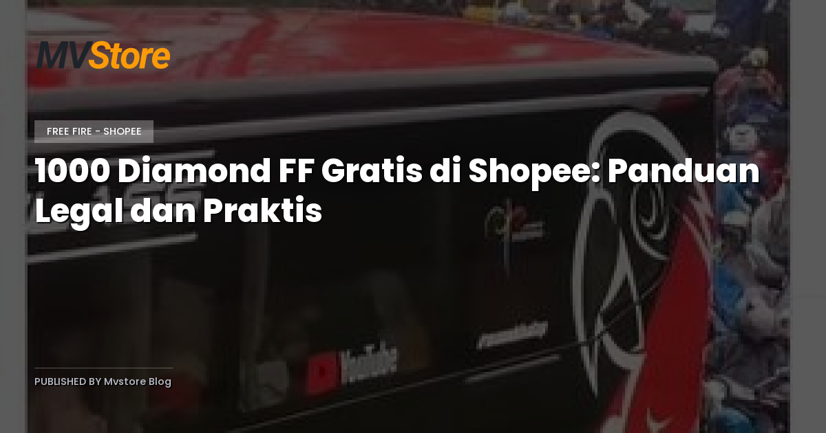 1000 Diamond FF Gratis di Shopee: Panduan Legal dan Praktis