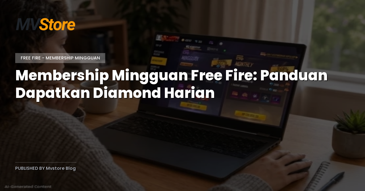 Membership Mingguan Free Fire: Panduan Dapatkan Diamond Harian