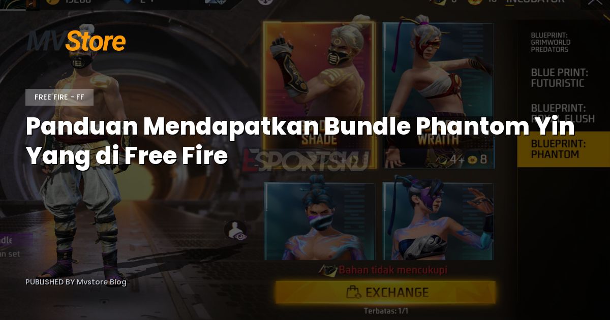 Panduan Mendapatkan Bundle Phantom Yin Yang di Free Fire