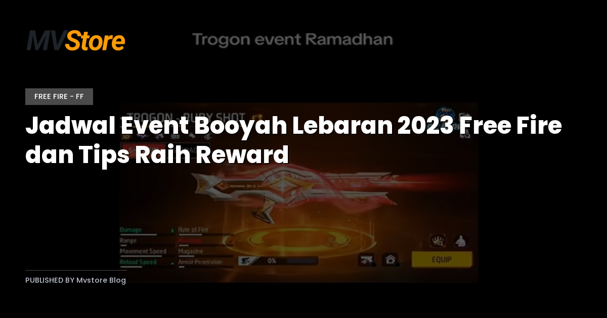 Jadwal Event Booyah Lebaran 2023 Free Fire dan Tips Raih Reward