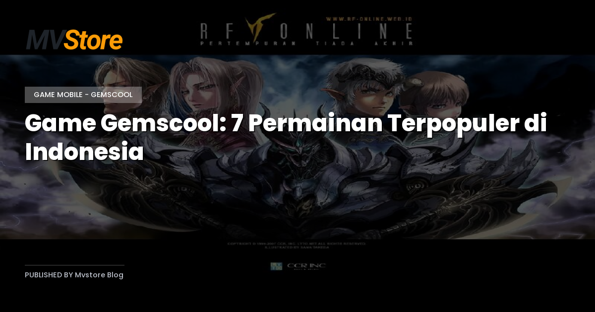 Game Gemscool: 7 Permainan Terpopuler di Indonesia