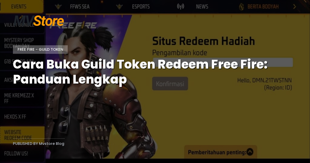 Cara Buka Guild Token Redeem Free Fire: Panduan Lengkap