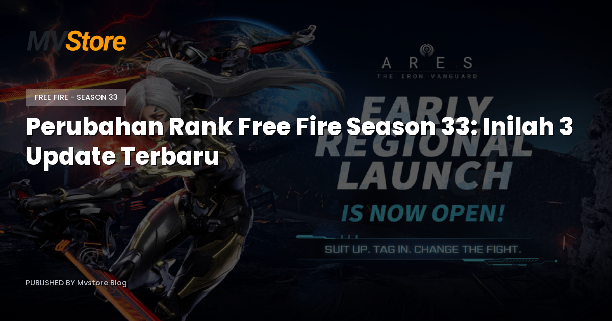 Perubahan Rank Free Fire Season 33: Inilah 3 Update Terbaru